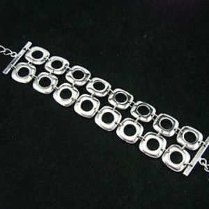 Tiffany Double Cushion Toggle Bracelet